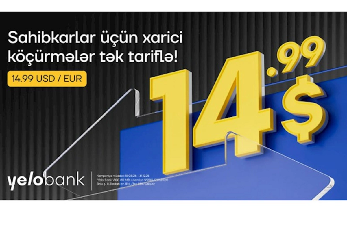 Xarici köçürmələrdə sabit və sərfəli komissiya!