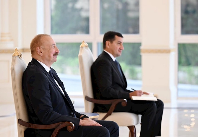 İlham Əliyev İsrailin Azərbaycandakı yeni səfirinin etimadnaməsini qəbul edib — FOTOLAR