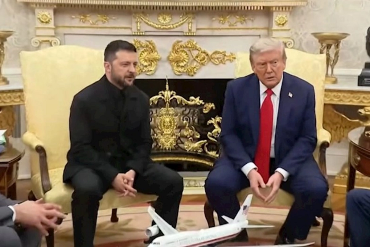 Ağ Evdə Donald Tramp və Volodimir Zelenski arasında görüş başa çatıb