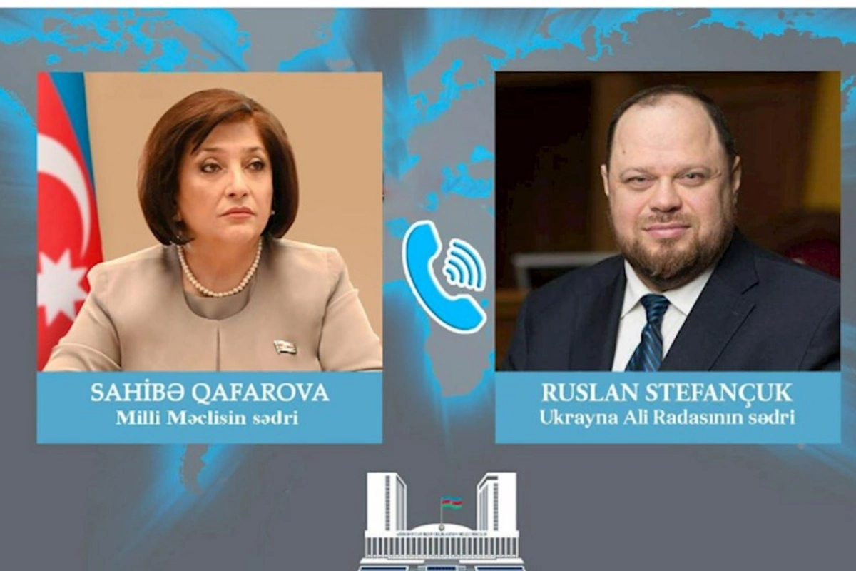 Sahibə Qafarova ukraynalı həmkarı ilə telefonla danışdı