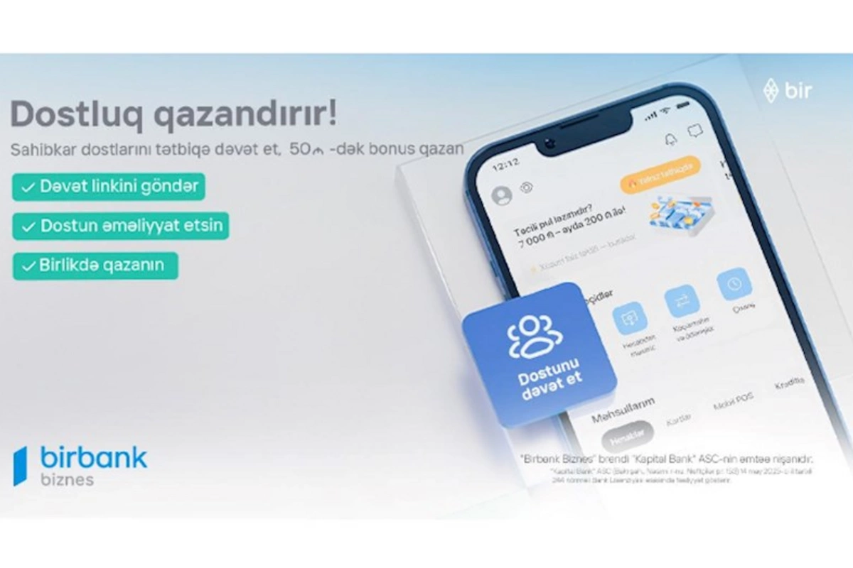 Birbank Biznes-də dostluq qazandırır