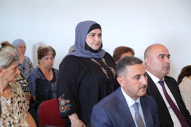 Hacıqabul şəhərində növbəti səyyar qəbul-görüş keçirildi — FOTOLAR Hacıqabul şəhərində növbəti səyyar qəbul-görüş keçirildi — FOTOLAR