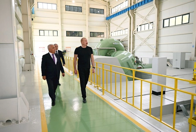Kəlbəcərdə 3 yeni Su Elektrik Stansiyasının açılışı olub — FOTOLAR