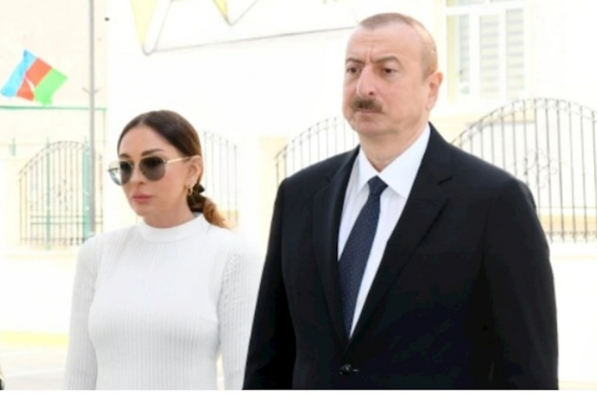 Prezident və xanımı Kəlbəcərin Vəng kəndində