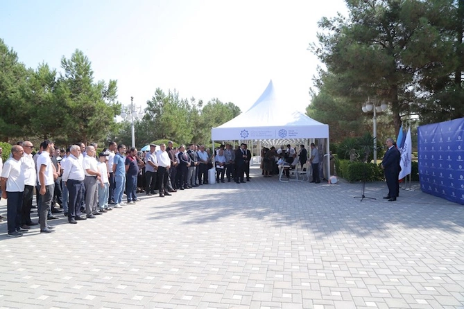 Hacıqabul rayonunda əmək yarmarkası keçirilmişdir — FOTOLAR
