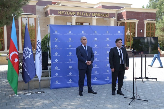Hacıqabul rayonunda əmək yarmarkası keçirilmişdir — FOTOLAR