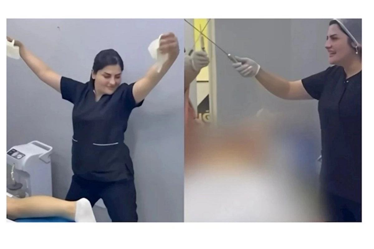 Əməliyyat görüntüləri yayılan “həkim” DANIŞDI — VİDEO