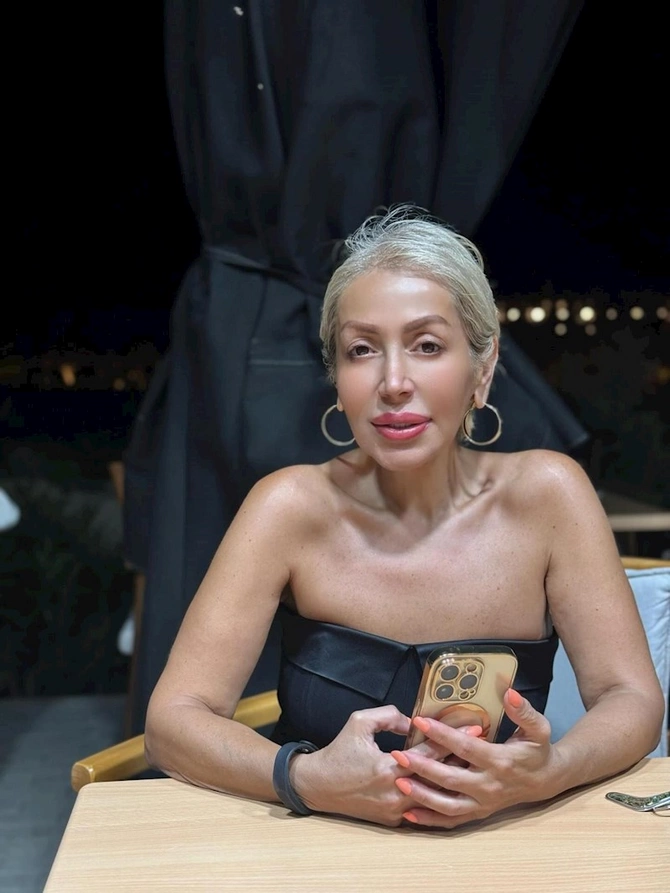 Emma oğlu ilə — FOTOLAR