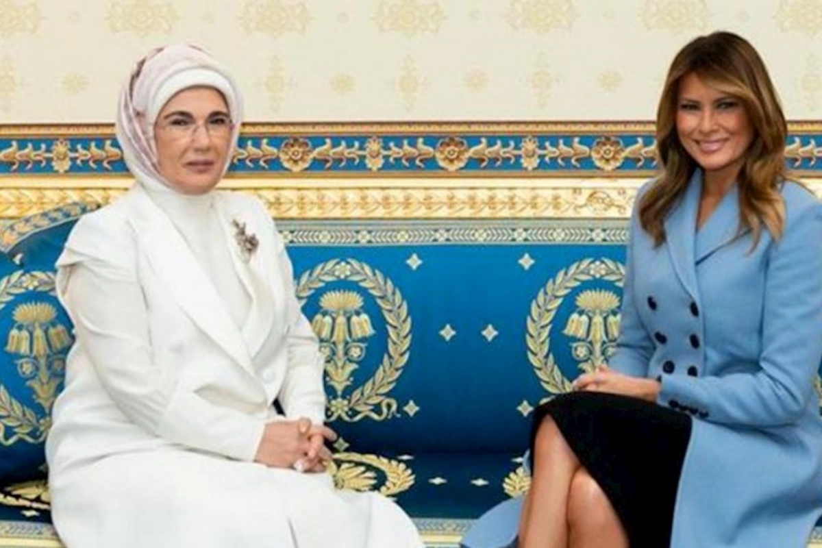 Əminə Ərdoğan Qəzzada uşaqların vəziyyəti ilə bağlı Melaniya Trampa məktub yazıb