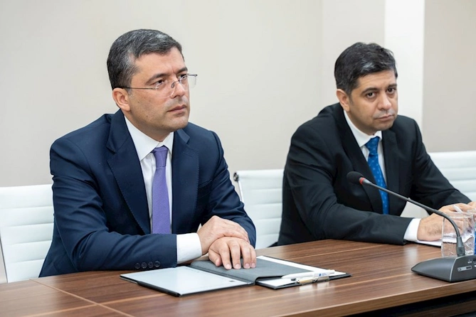 Medianın İnkişafı Agentliyində Rumıniya Respublikasının nümayəndə heyəti ilə görüş keçirilib — FOTOLAR