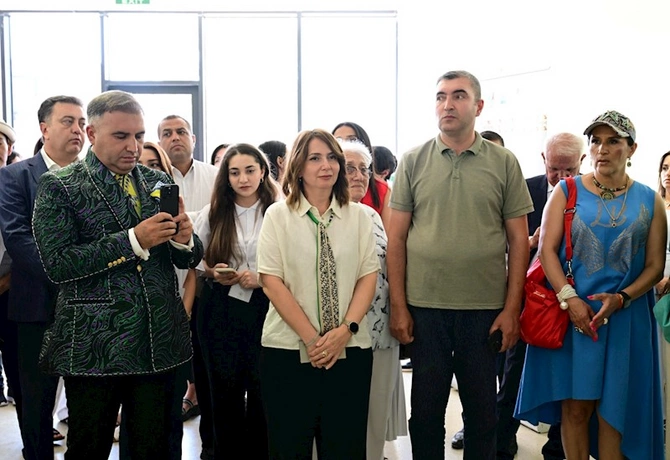 Laçında Yusif Mirzənin 31 il sonra sərgisi açıldı — FOTOLAR