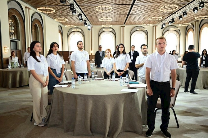 Laçında Mədəni və yaradıcı sənayelərdə gənclər dalğası” mövzusunda panel müzakirə keçirildi — FOTOLAR Laçında Mədəni və yaradıcı sənayelərdə gənclər dalğası” mövzusunda panel müzakirə keçirildi — FOTOLAR