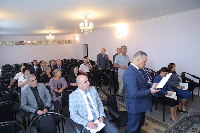 Hacıqabul Rayon İcra Hakimiyyətində növbəti vətəndaş qəbulu keçirildi — FOTOLAR