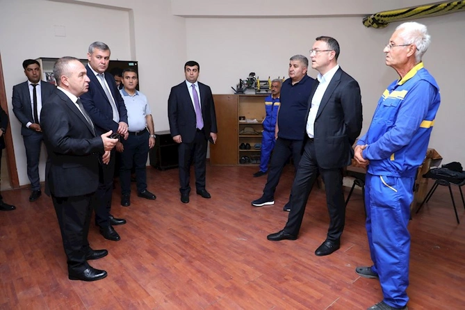 Azəriqaz İB rəhbərliyinin Naxçıvan RQİİ-yə işgüzar səfəri — FOTOLAR