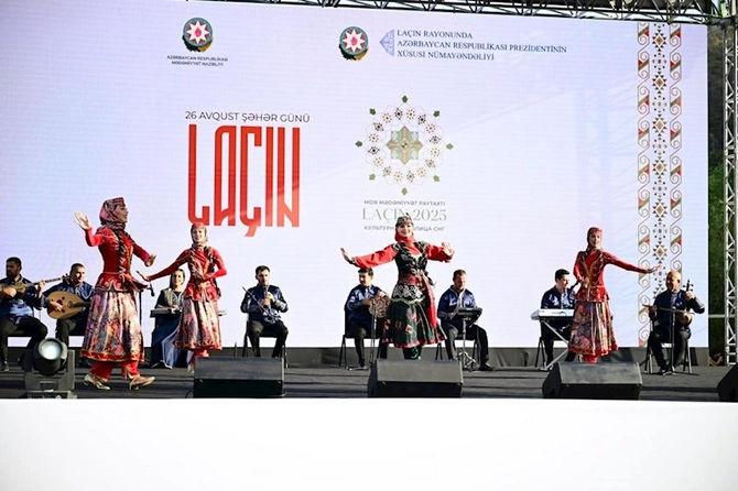 Laçın Şəhəri Günü konsertlə qeyd olundu — FOTOLAR Laçın Şəhəri Günü konsertlə qeyd olundu — FOTOLAR
