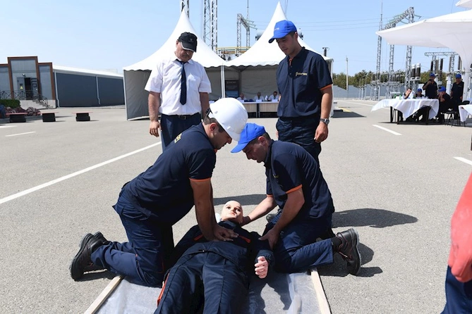 Daha bir komanda “Azərişıq” ASC-nin təşkil etdiyi ümumrespublika Peşə Ustalığı Yarışlarının regional turunun qalibi olub — FOTOLAR Daha bir komanda “Azərişıq” ASC-nin təşkil etdiyi ümumrespublika Peşə Ustalığı Yarışlarının regional turunun qalibi olub — FOTOLAR