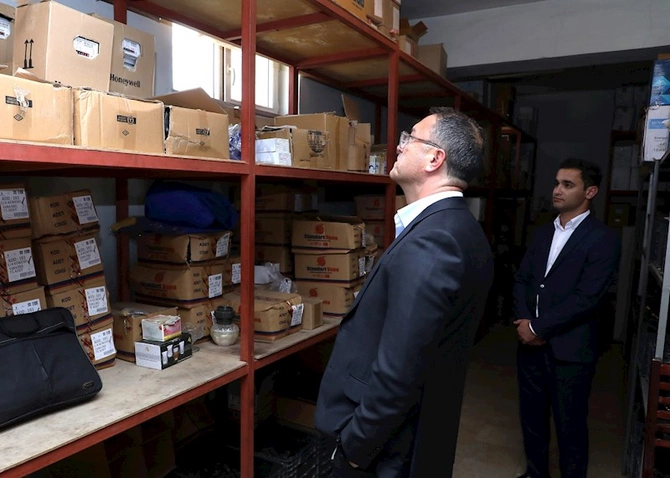 Azəriqaz İB rəhbərliyinin Naxçıvan RQİİ-yə işgüzar səfəri — FOTOLAR