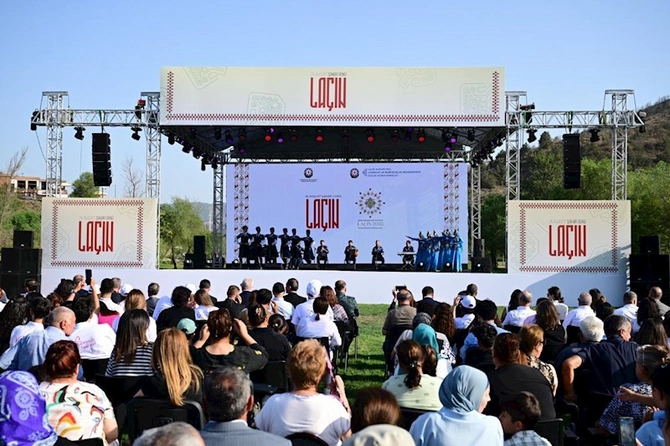 Laçın Şəhəri Günü konsertlə qeyd olundu — FOTOLAR Laçın Şəhəri Günü konsertlə qeyd olundu — FOTOLAR