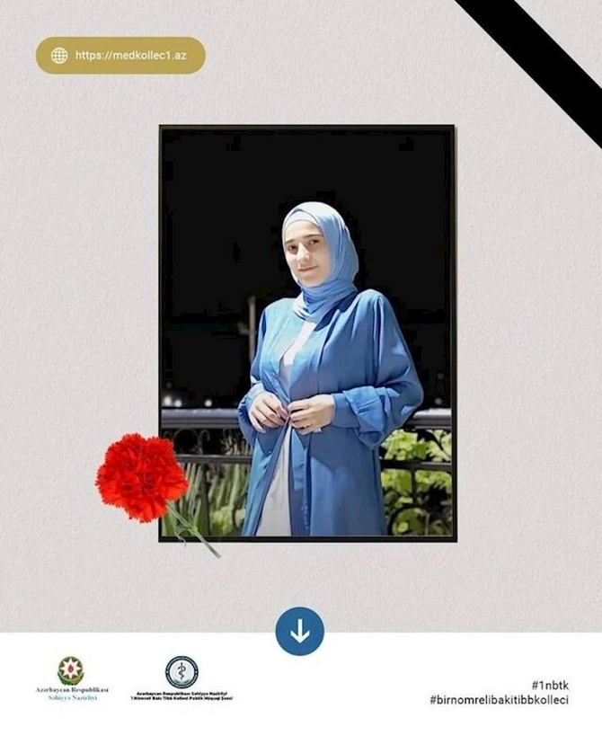 Azərbaycanda tələbə vəfat etdi — FOTO