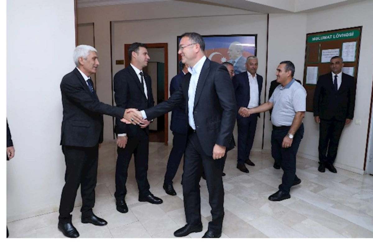 Azəriqaz İB rəhbərliyinin Naxçıvan RQİİ-yə işgüzar səfəri — FOTOLAR