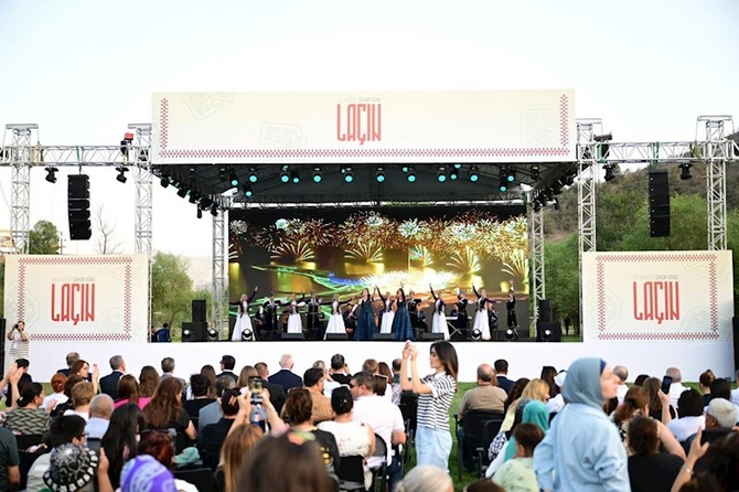 Laçın Şəhəri Günü konsertlə qeyd olundu — FOTOLAR Laçın Şəhəri Günü konsertlə qeyd olundu — FOTOLAR