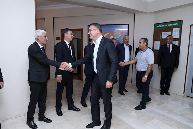 Azəriqaz İB rəhbərliyinin Naxçıvan RQİİ-yə işgüzar səfəri — FOTOLAR