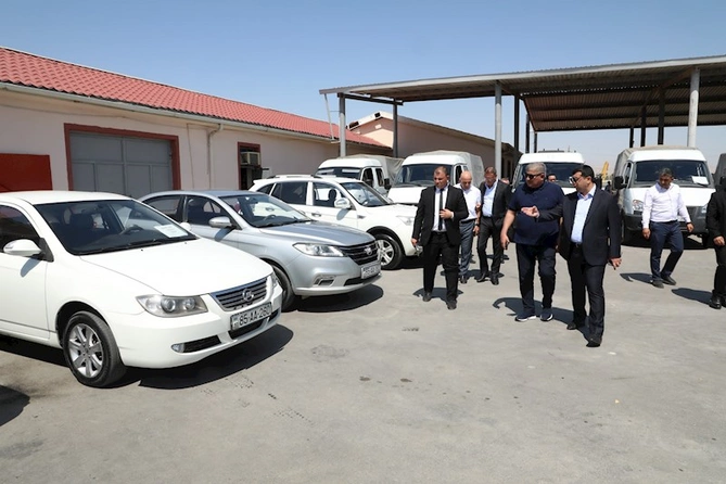 Azəriqaz İB rəhbərliyinin Naxçıvan RQİİ-yə işgüzar səfəri — FOTOLAR