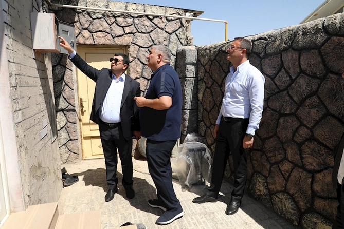 Azəriqaz İB rəhbərliyinin Naxçıvan RQİİ-yə işgüzar səfəri — FOTOLAR