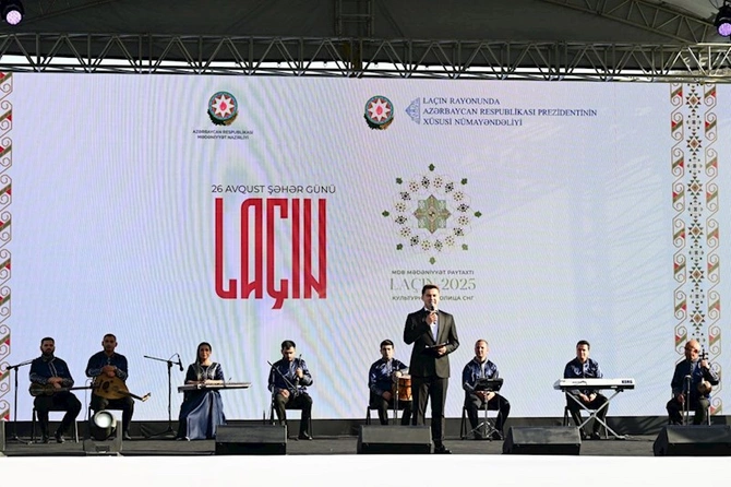 Laçın Şəhəri Günü konsertlə qeyd olundu — FOTOLAR Laçın Şəhəri Günü konsertlə qeyd olundu — FOTOLAR