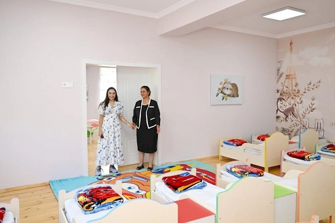 Leyla Əliyeva açılışda — FOTOLAR Leyla Əliyeva açılışda — FOTOLAR