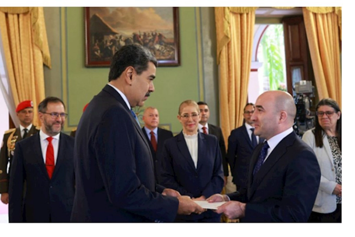 Səfirimiz etimadnaməsini Venesuela Prezidentinə təqdim etdi — FOTO