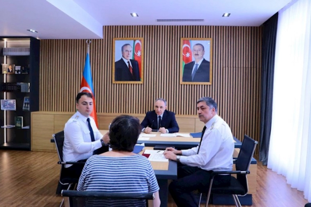 Kamran Əliyev Nəsimi rayonunda vətəndaşları qəbul etdi — FOTO