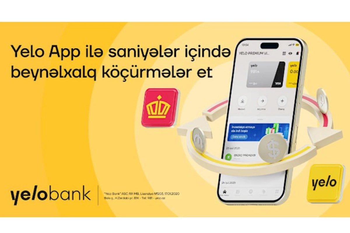 Zolotaya Korona köçürmələri Yelo App ilə daha sürətli!