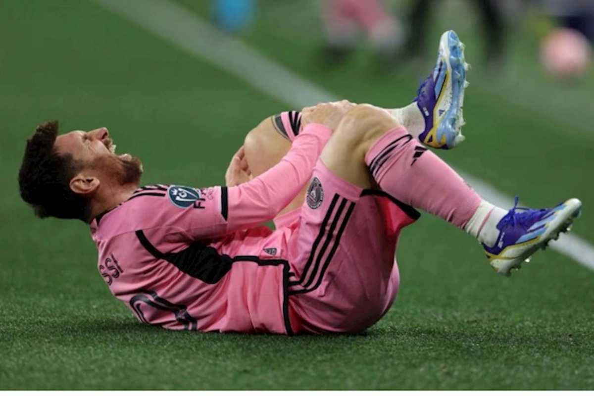 Messi zədələnib
