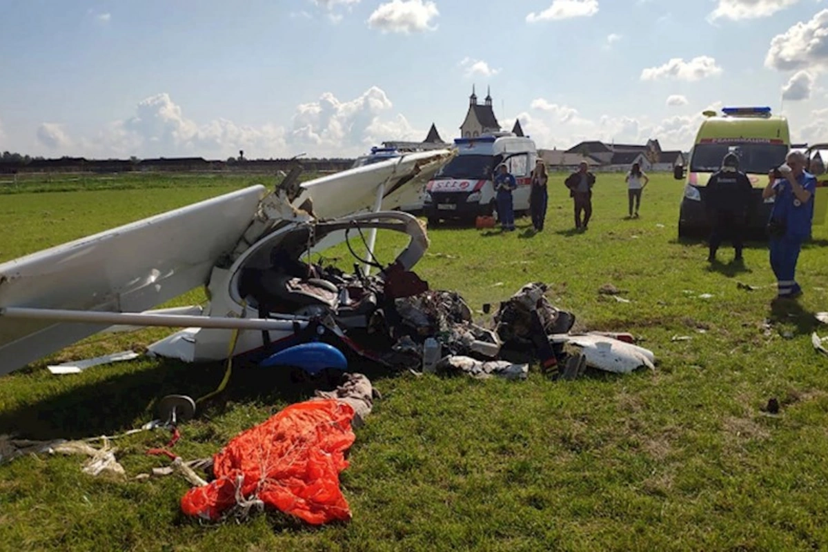 Rusiyada təyyarə qəzaya uğradı, pilot öldü