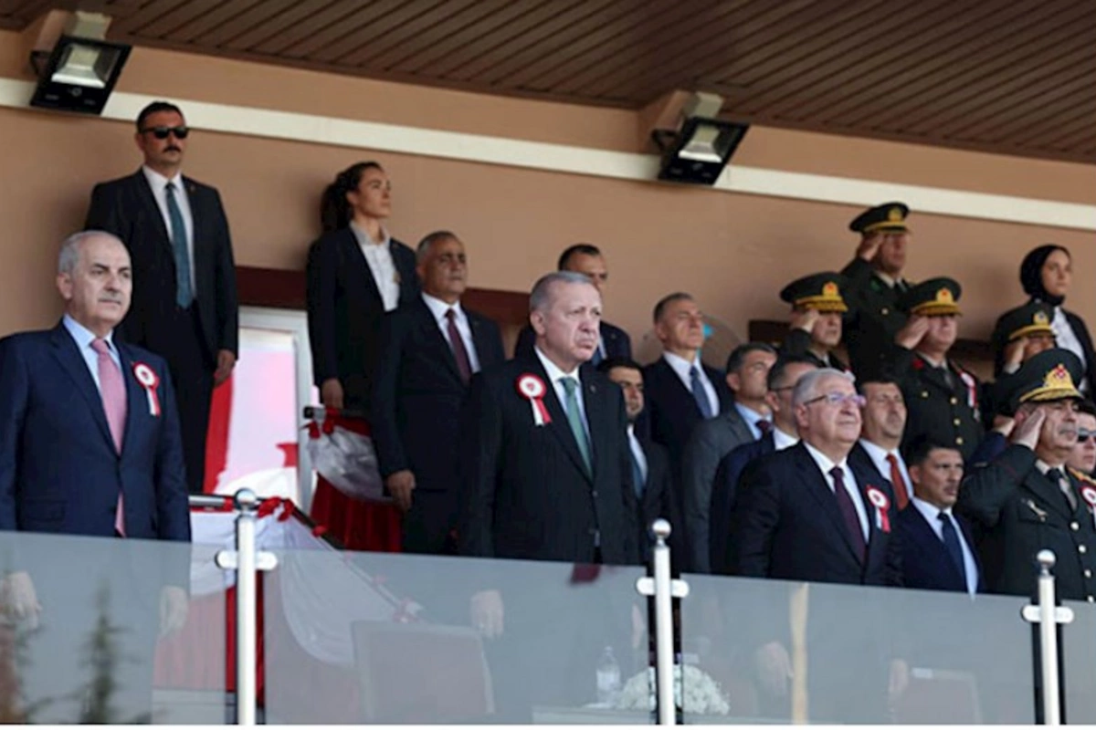 Zakir Həsənov Türkiyədə hərbi məktəblərin buraxılış mərasimində — FOTOLAR