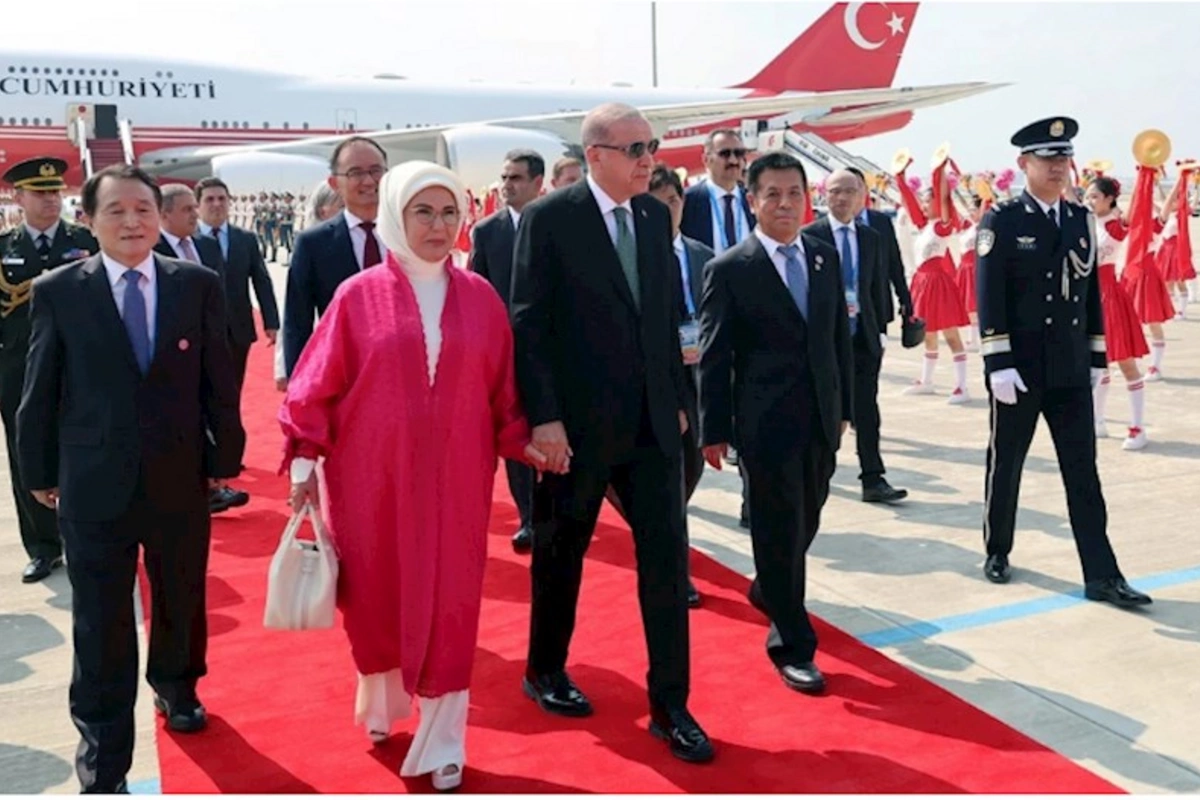 Ərdoğan Çində səfərdədir