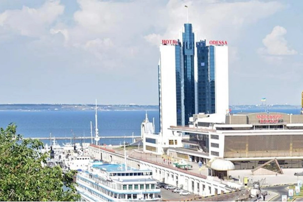 Odessa sahillərində gəmi partlayıb