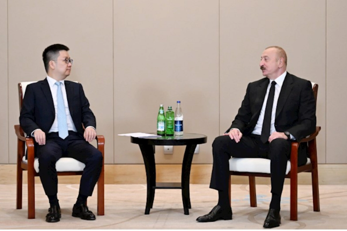 İlham Əliyev Sie İ ilə görüşüb — FOTOLAR