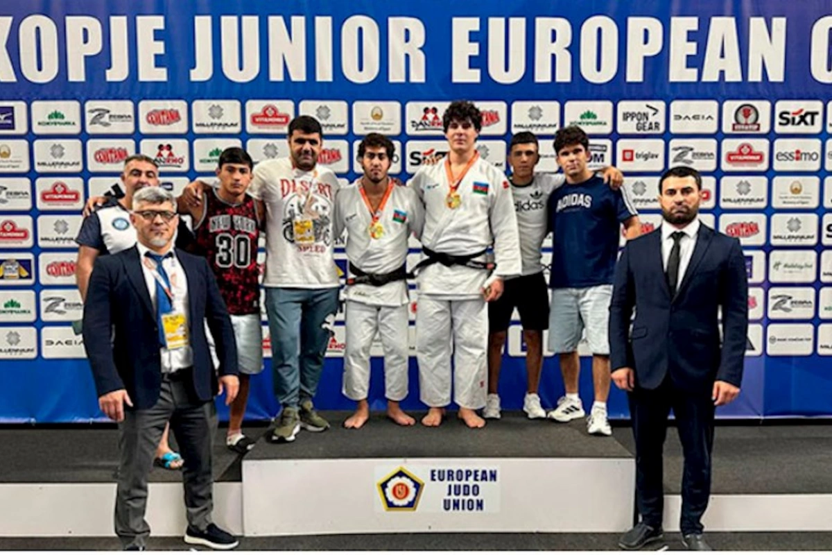 İki cüdoçumuz qızıl medal qazandı