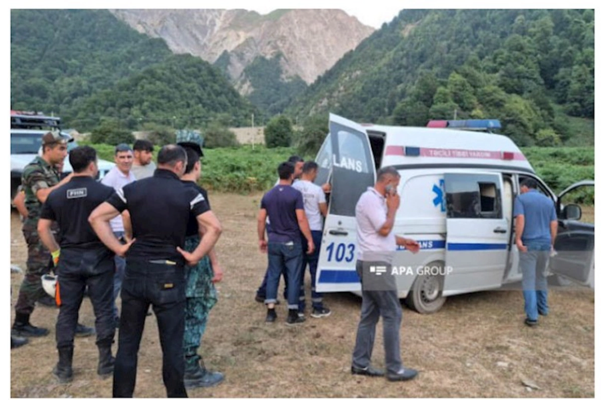 Qəbələdə çoban qayadan yıxılıb