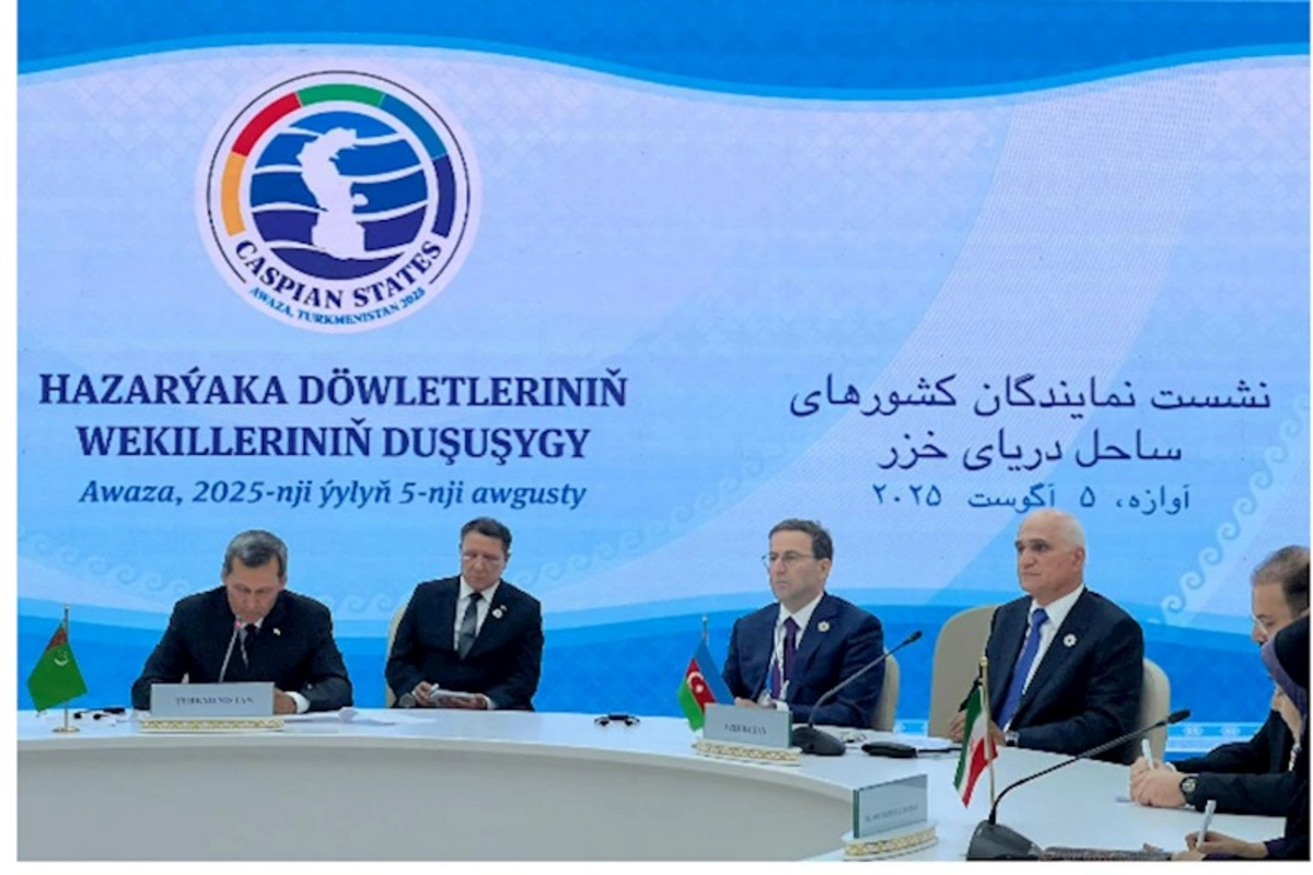 Xəzərin dayazlaşması müzakirə edildi — FOTOLAR