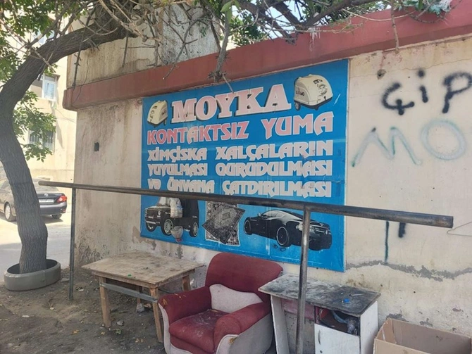 Moykadan maşın oğurlandı — FOTOLAR Moykadan maşın oğurlandı — FOTOLAR