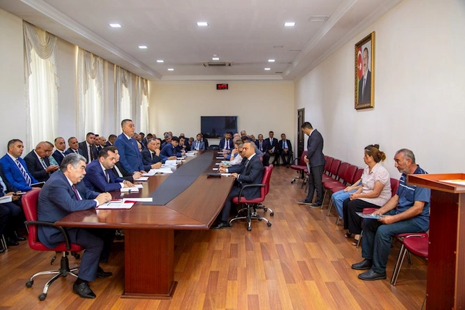Rüstəm Xəlilov növbəti qəbul keçirdi — FOTOLAR