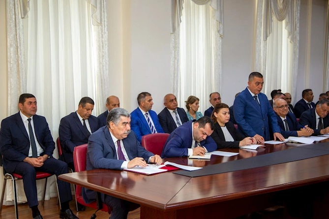 Rüstəm Xəlilov növbəti qəbul keçirdi — FOTOLAR