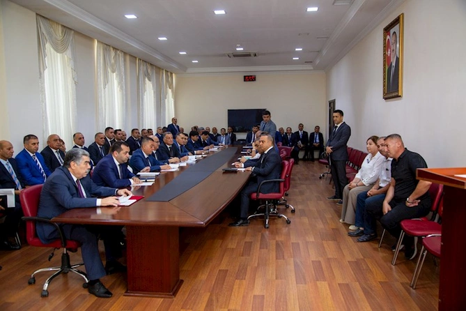 Rüstəm Xəlilov növbəti qəbul keçirdi — FOTOLAR