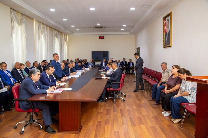 Rüstəm Xəlilov növbəti qəbul keçirdi — FOTOLAR