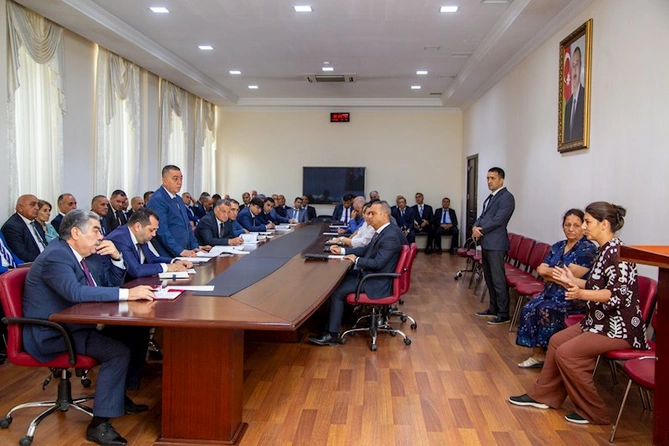 Rüstəm Xəlilov növbəti qəbul keçirdi — FOTOLAR