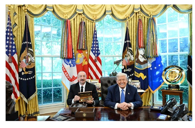 İkitərəfli görüşdən səmimi FOTOLAR İkitərəfli görüşdən səmimi FOTOLAR