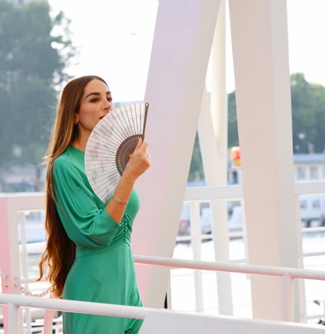 Mehriban Əliyeva liderlərin xanımları ilə gəmi gəzintisində — FOTOLAR